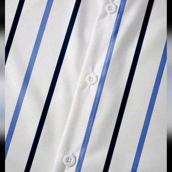 Men Striped Print Shirt - Picture 5 of 6